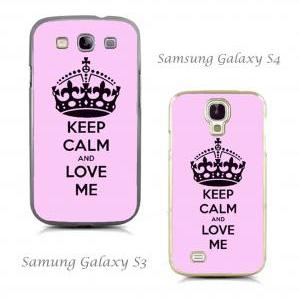 Keep Calm And Love Me Protective Case For Iphone..