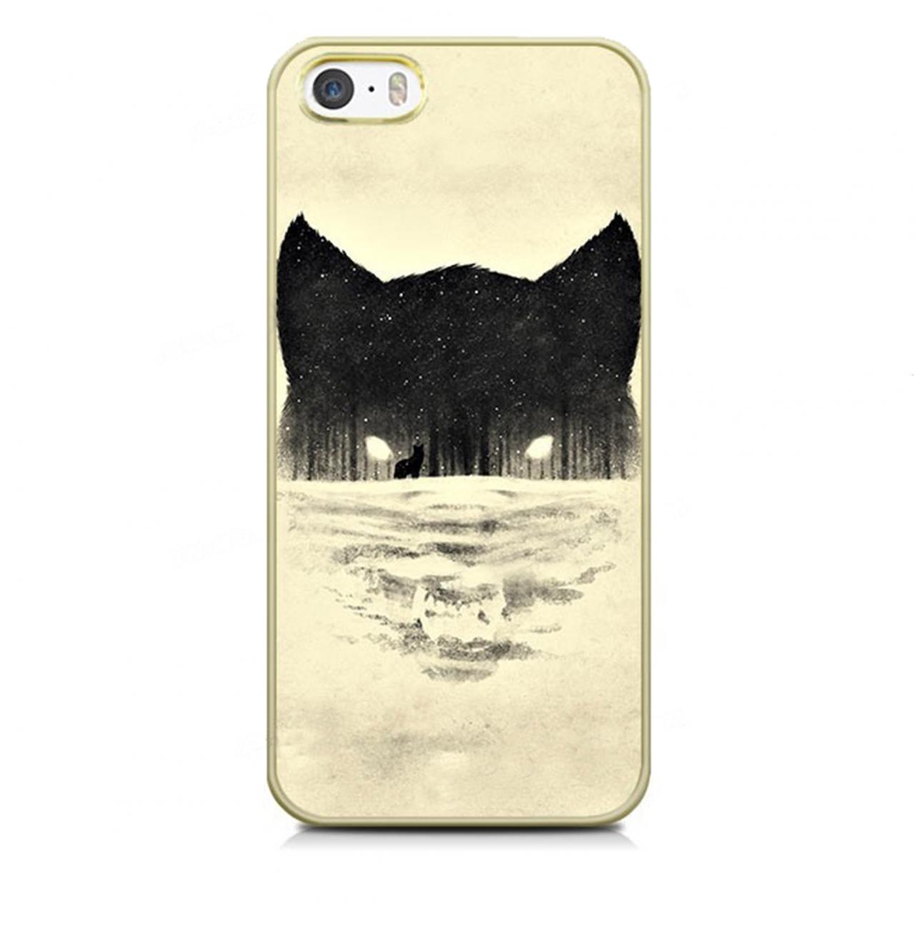 The Wolf Protective Case For Iphone And Samsung Galaxy ( Screen Protector)